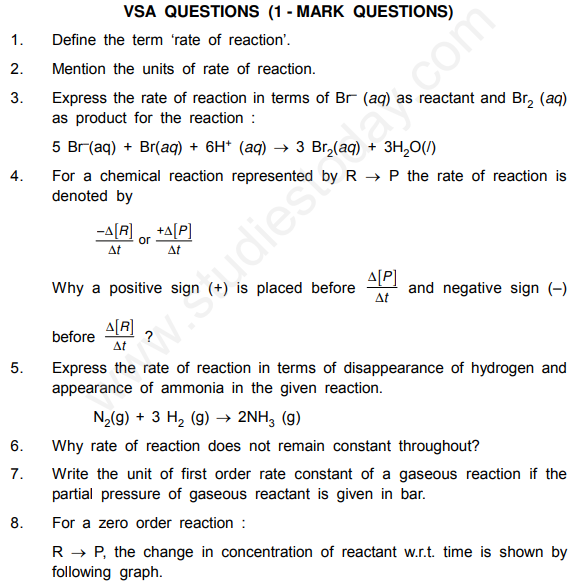 how to solve chemical kinetics questions